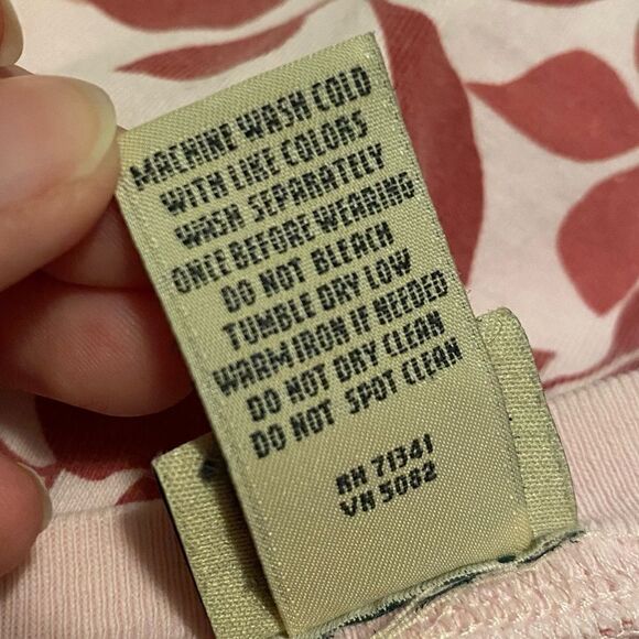 2 LL Bean Pink & Blue Floral Tshirts - Picture 7 of 7